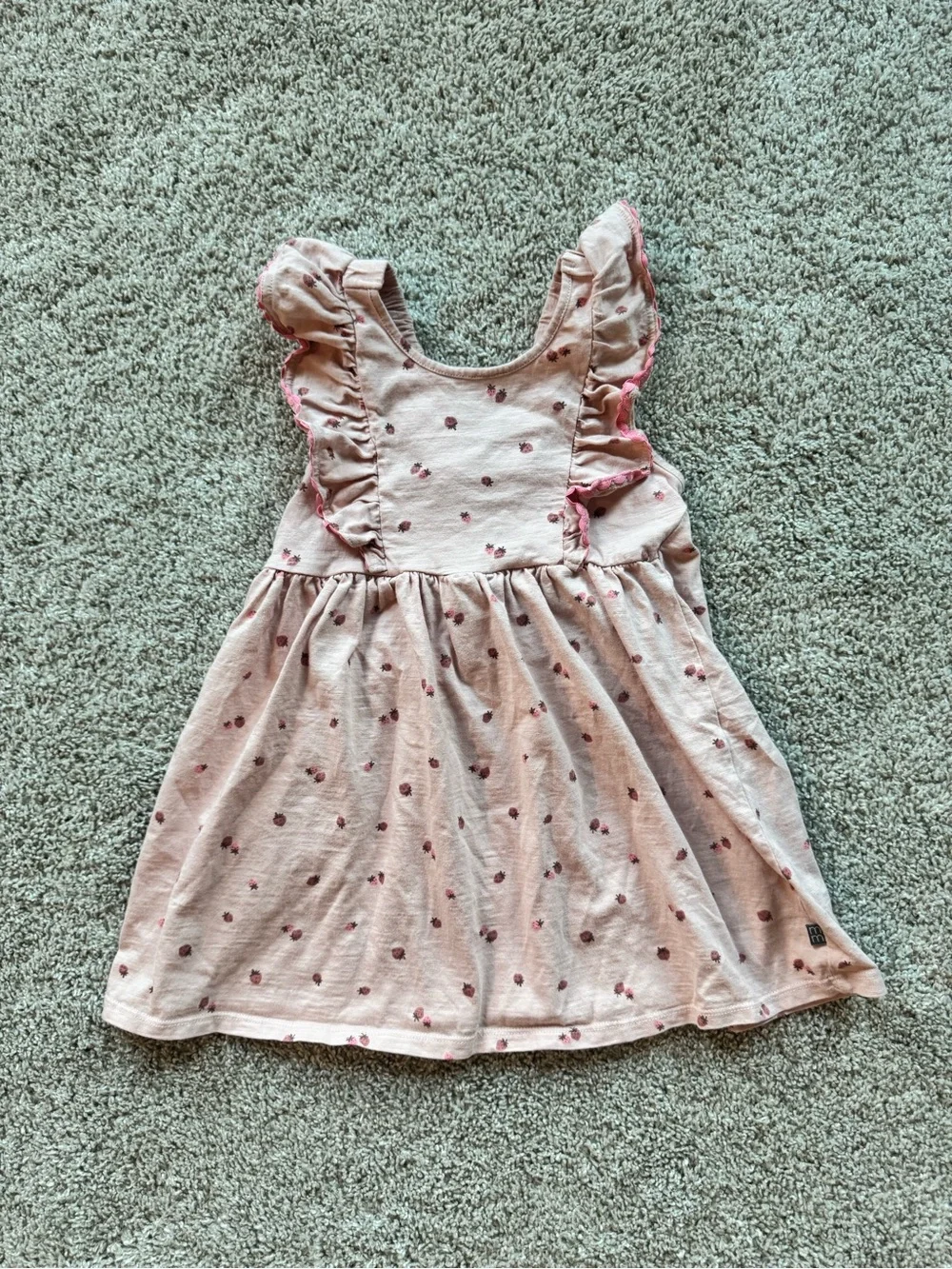 Girls' Dress Lot 4T Dress Bundle Pastel Plaid and Pink Floral Summer Dress Set